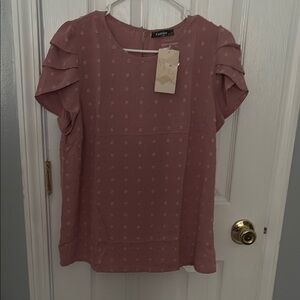 Fashion Bug Women's Pink Top